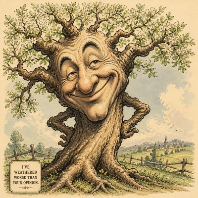 a tree in nature