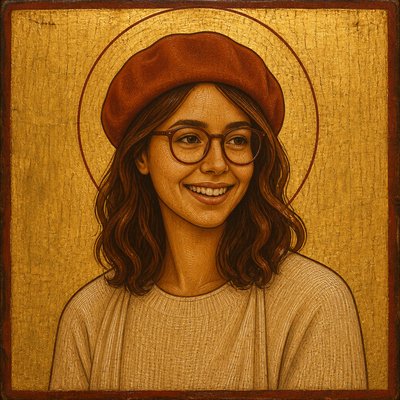 Icon Art Style Style Transfer Example