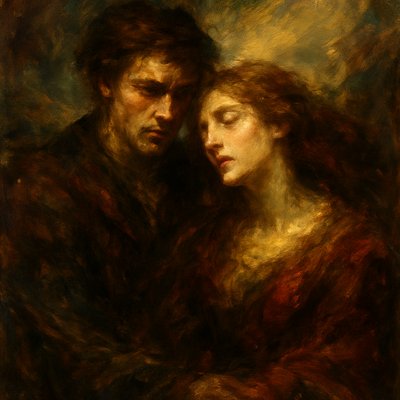 portrait of two people together