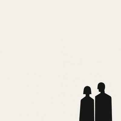 portrait of two people together