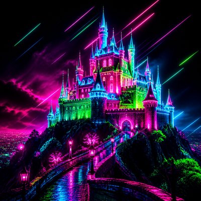 majestic castle on a hilltop