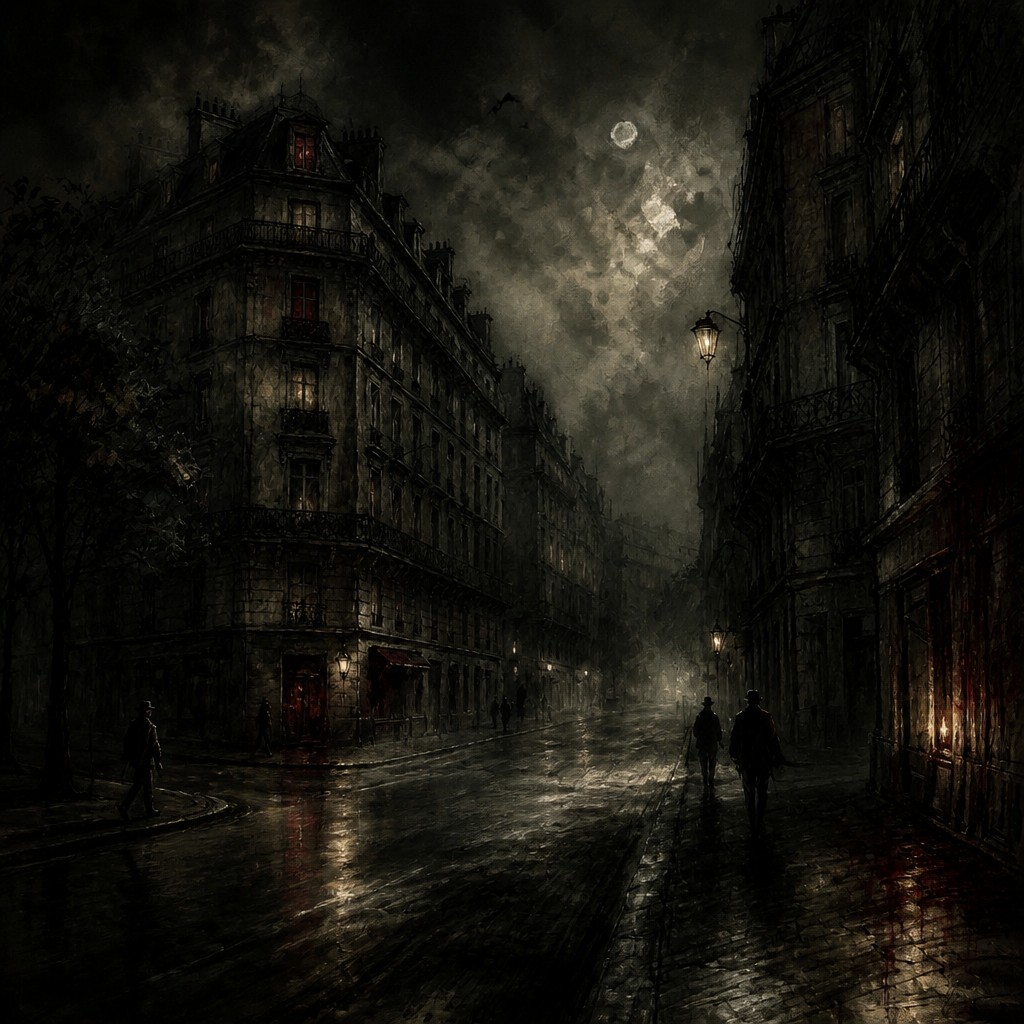 Gothic Horror Art Style Transfer Example