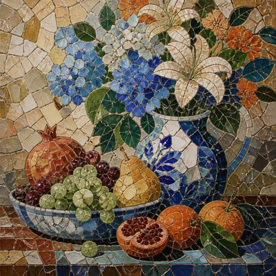 Ceramic Mosaic Art Style 3
