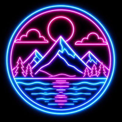 Neon Icon Design 2