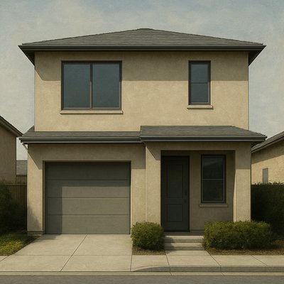 house with front view