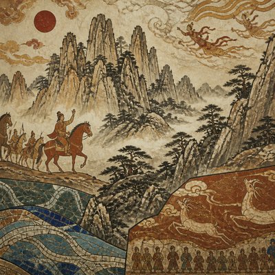 wide landscape with natural scenery