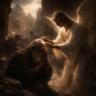 “And the LORD said unto him, Go through the midst of the city, through the midst of Jerusalem, and set a mark upon the foreheads of the men that sigh and that cry for all the abominations that be done in the midst thereof.” (Ezekiel 9:4, KJV)
