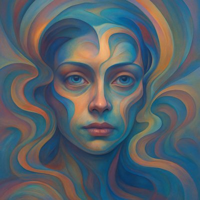 portrait of a person with expressive eyes