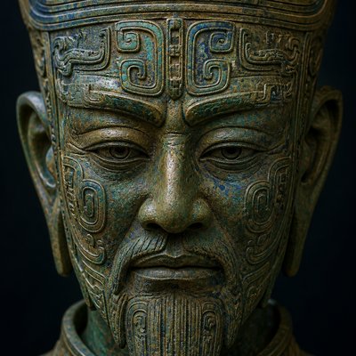 close-up portrait of an elderly person with expressive weathered features
