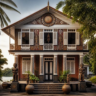 house with front view
