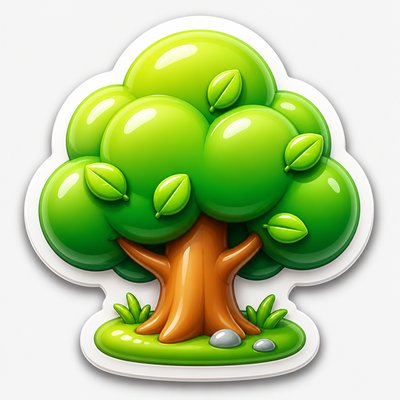 a tree in nature