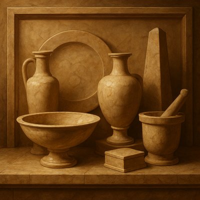 still life with everyday objects