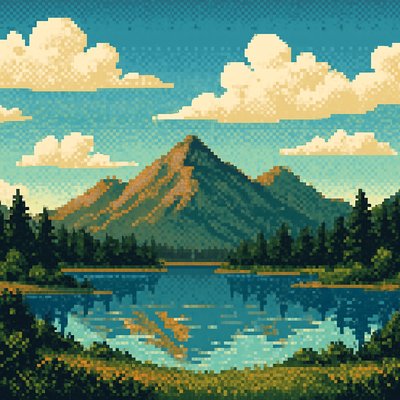 wide landscape with natural scenery