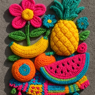 Yarn Bombing Street Art Style 3