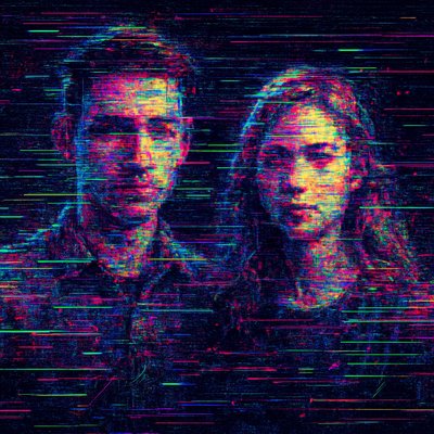 portrait of two people together