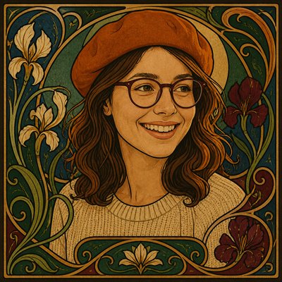 Art Nouveau Style Style Transfer Example