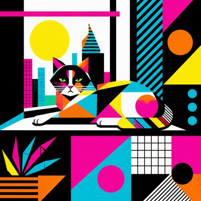 a cat lounging in a sunlit window