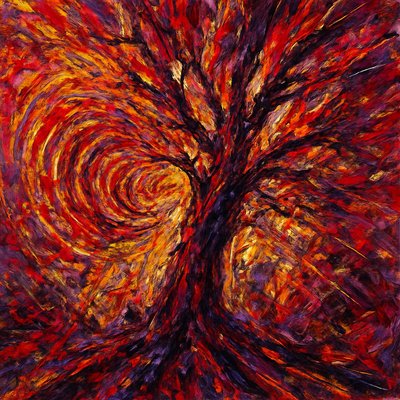 a tree in nature