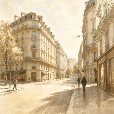 Light Academia Aesthetic Style Transfer Example