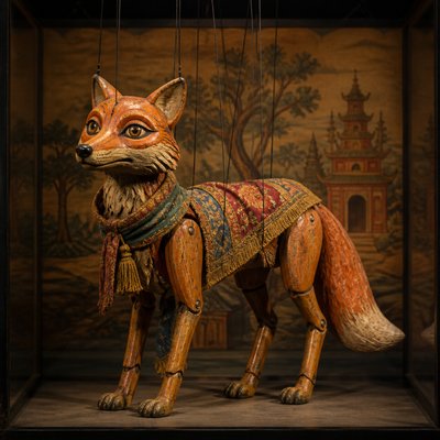 animal standing in natural pose — Puppet Art Style