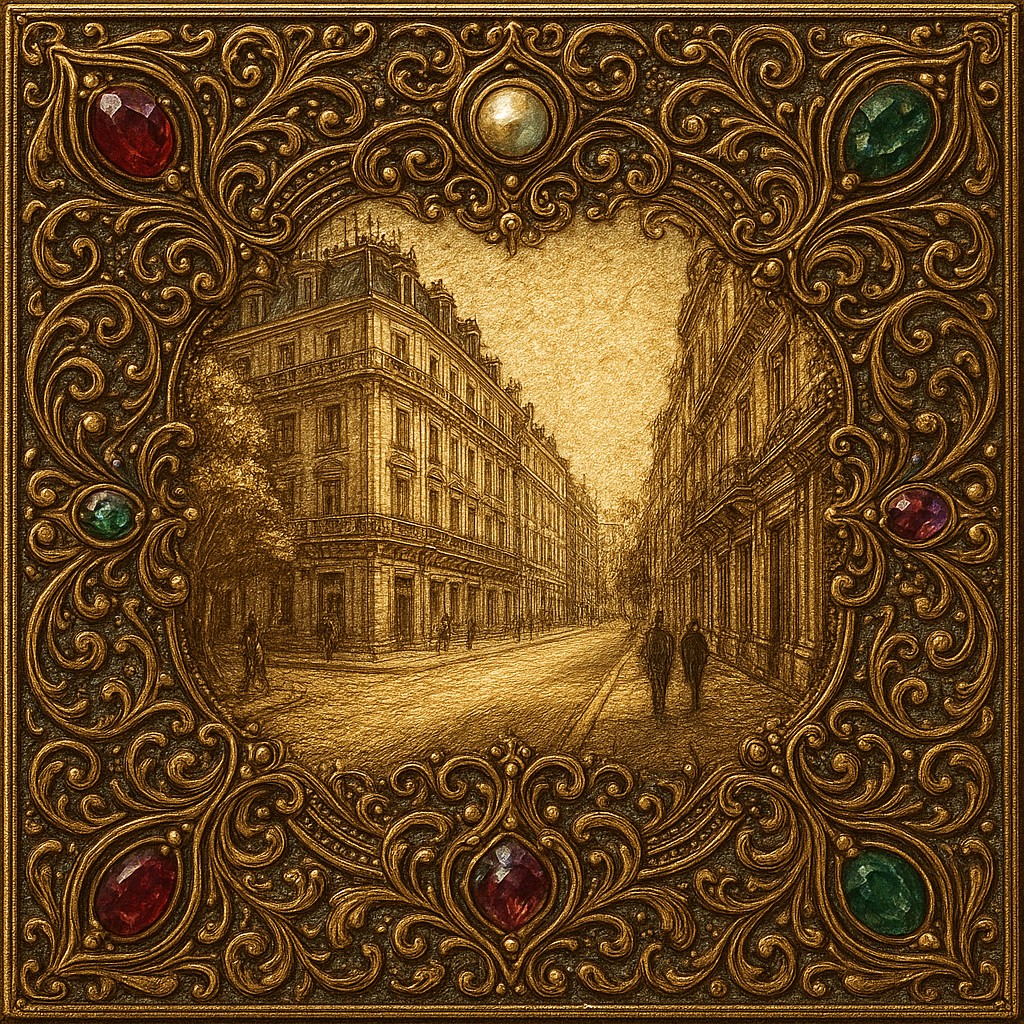 Vintage Jewelry Design Style Transfer Example