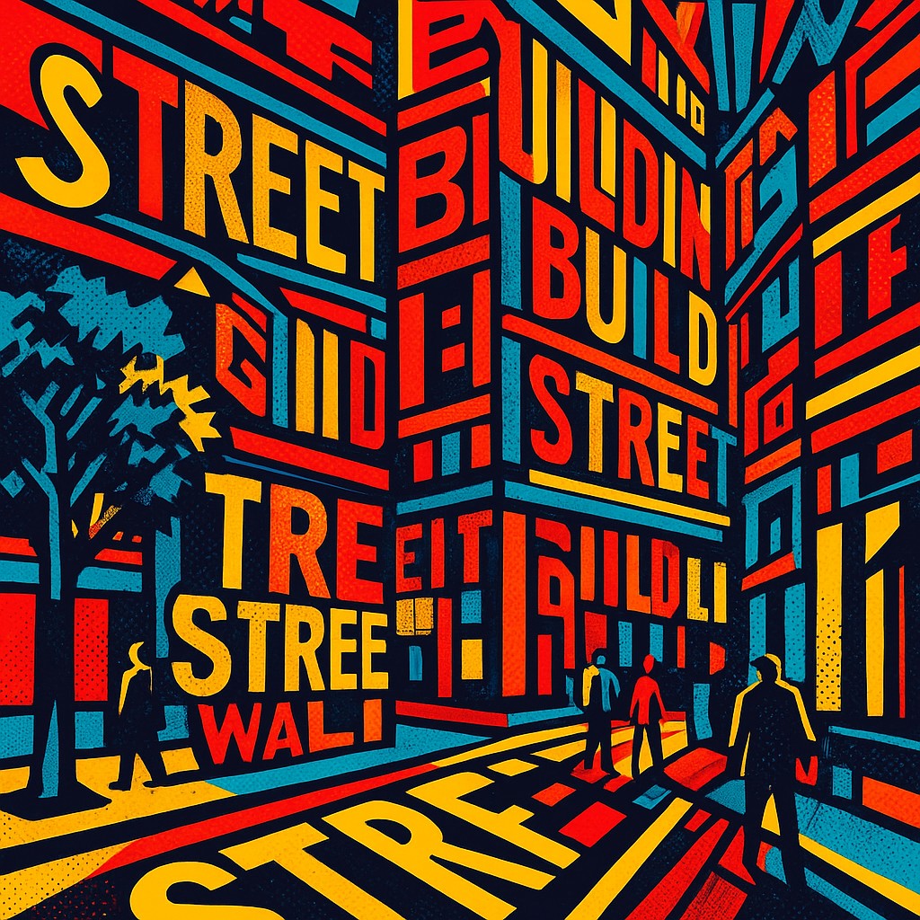 Typography Pop Art Style Style Transfer Example