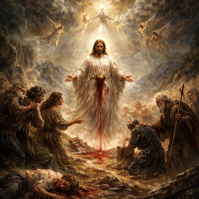 “And to Jesus the mediator of the new covenant, and to the blood of sprinkling, that speaketh better things than that of Abel. See that ye refuse not him that speaketh. For if they escaped not who refused him that spake on earth, much more shall not we escape, if we turn away from him that speaketh from heaven: Whose voice then shook the earth: but now he hath promised, saying, Yet once more I shake not the earth only, but also heaven.” (Hebrews 12:24-26, KJV)

