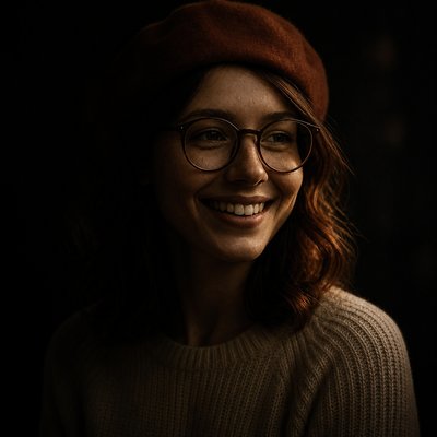 Moody Portrait Photography Style Style Transfer Example