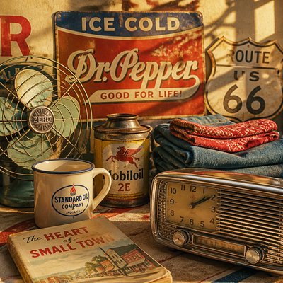 still life with everyday objects