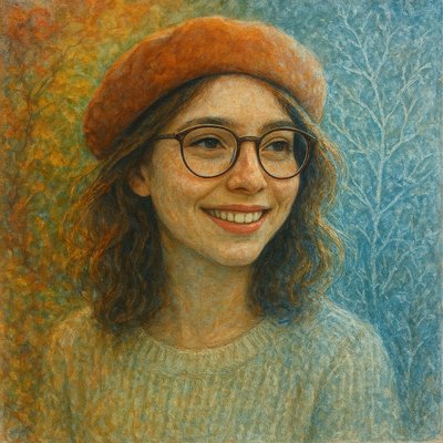 Seasonal Nature Art Style Transfer Example