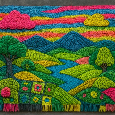 wide landscape with natural scenery