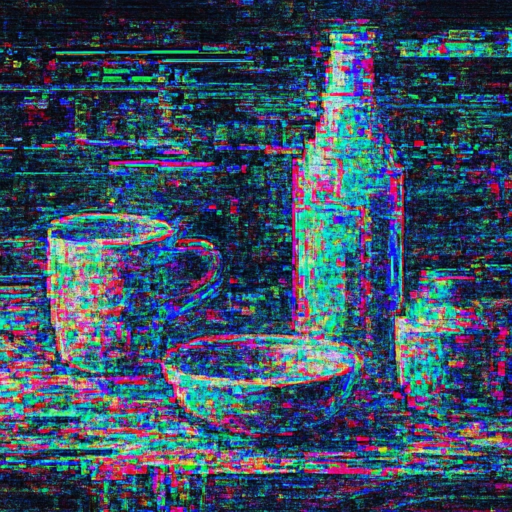 still life with everyday objects