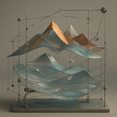 Kinetic Sculpture Art Style 2