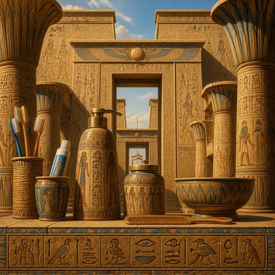 still life with everyday objects — Ancient Egyptian Architecture