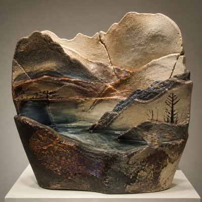 Contemporary Sculptural Ceramic Art Style 2